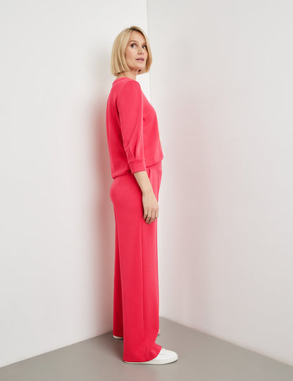 Wide Cloth Trousers With Vertical Pintucks_222188-44020_60140_05