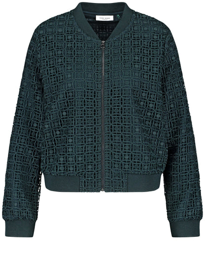 Bomber Jacket With Delicate Broderie Anglaise_230053-31237_50939_02