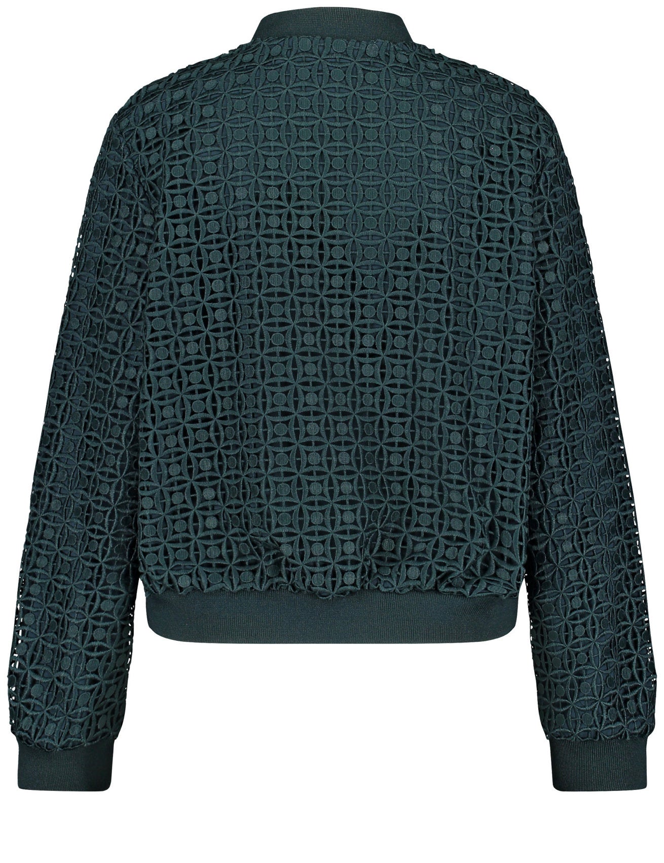 Bomber Jacket With Delicate Broderie Anglaise_230053-31237_50939_03