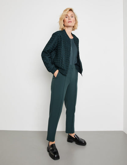 Bomber Jacket With Delicate Broderie Anglaise_230053-31237_50939_05