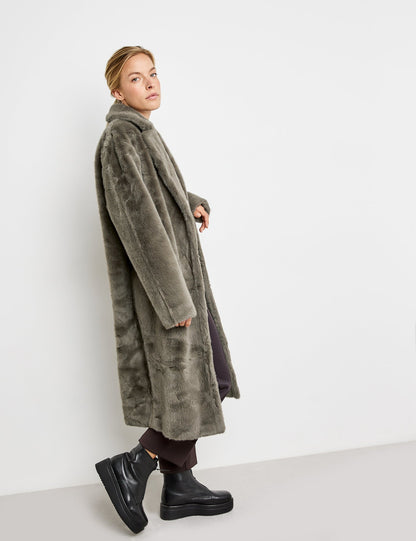 Green Soft Teddy Coat