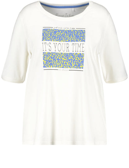 T-Shirt With A Front Print