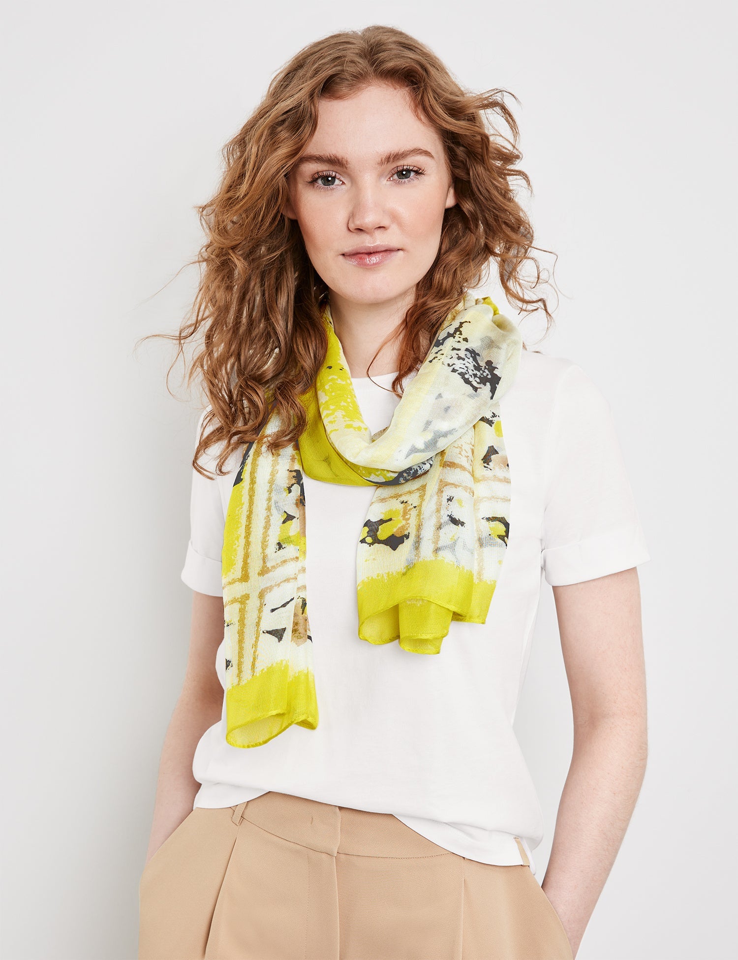 Scarf With A Print