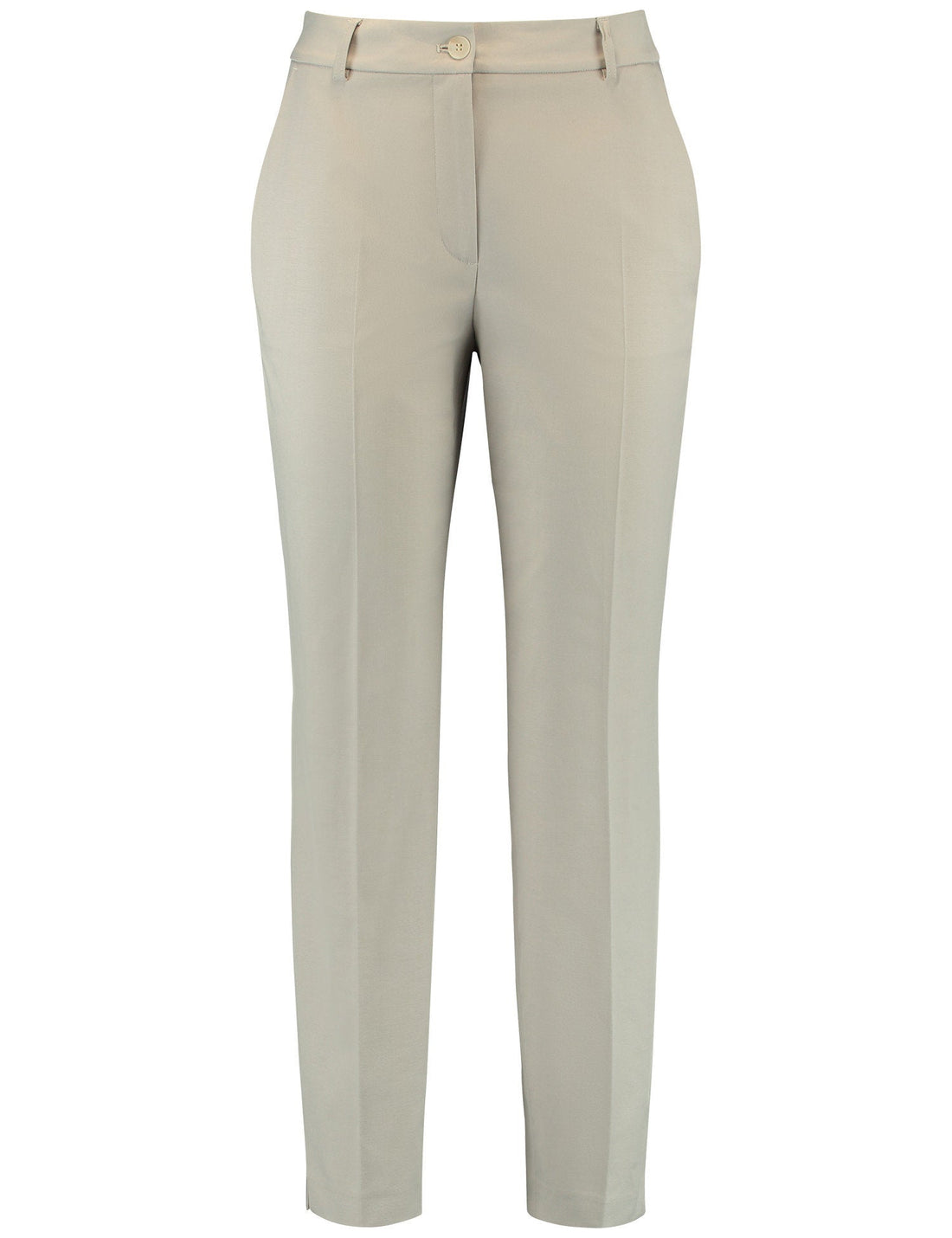 Straight Elegant Trousers With Pressed Pleats_320003-31332_90031_01