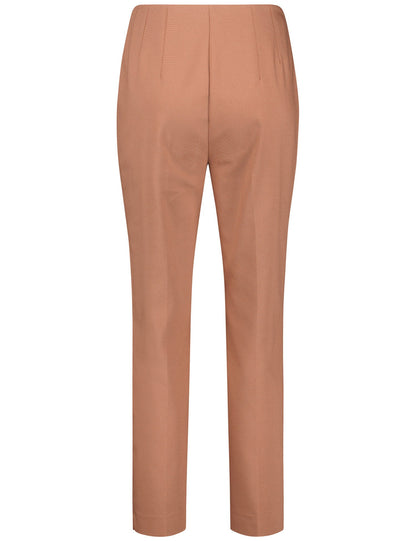 Trousers With Stretch For Comfort And Vertical Pintucks_320004-31334_70243_03