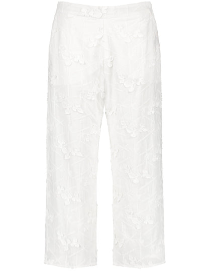 Palazzo Culottes With Bobbin Lace
