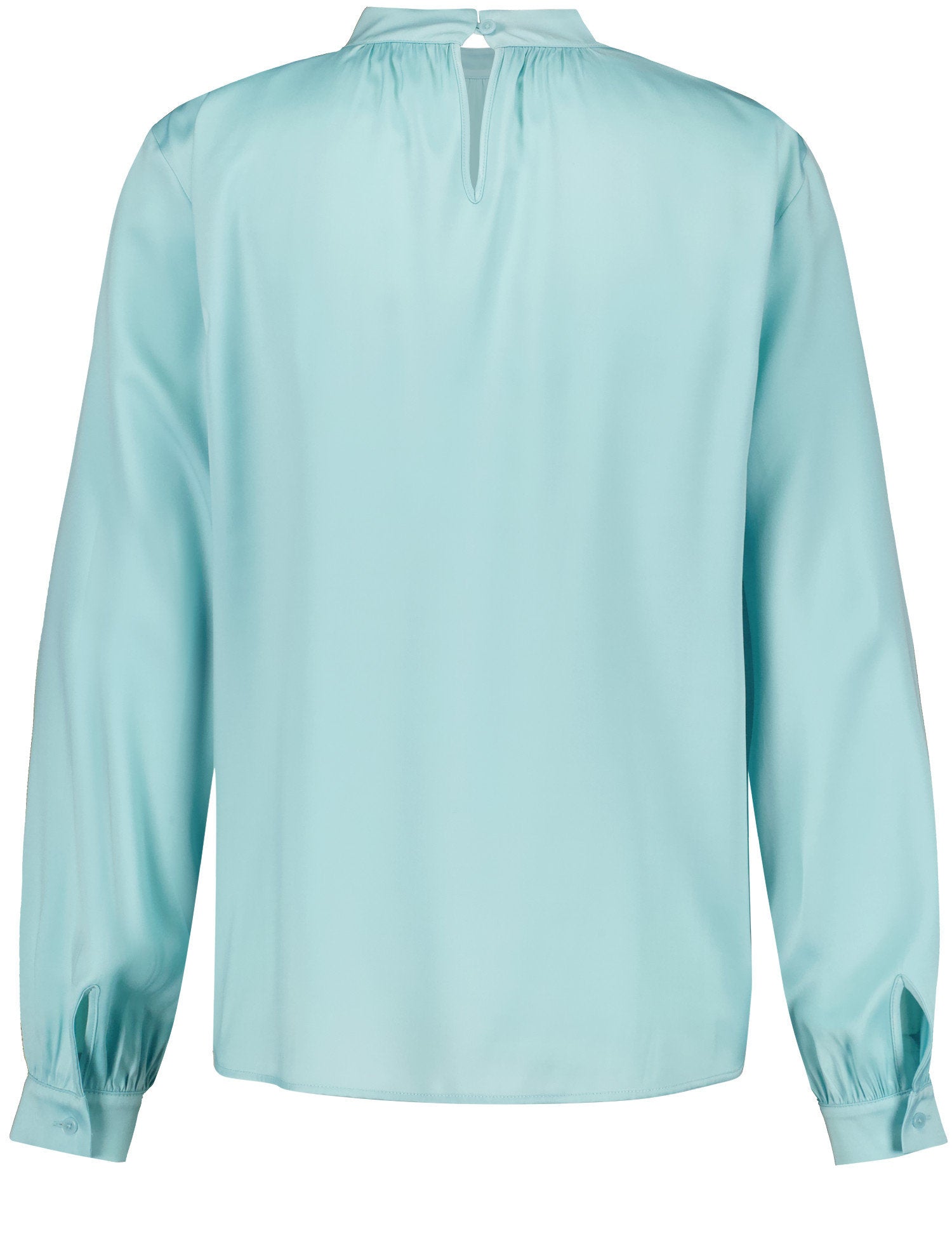 Flowing Blouse With A Stand-Up Collar_360067-31460_80938_03