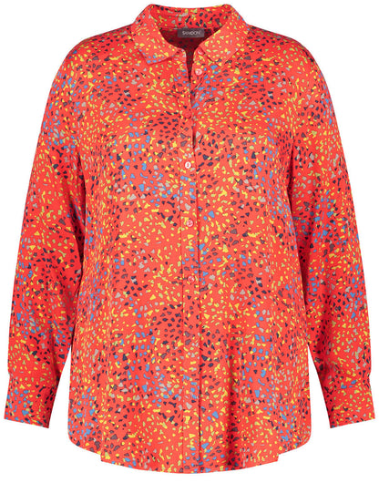 Shirt Blouse With An All-Over Print_360221-21230_6382_02