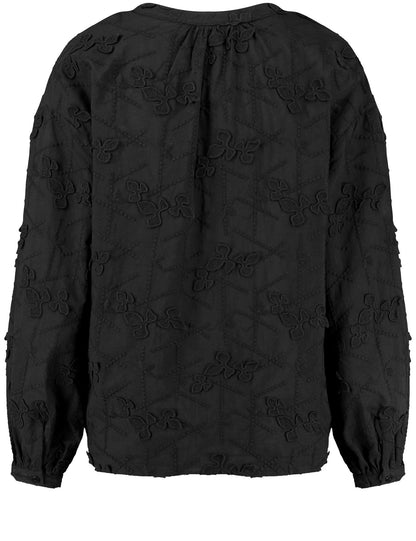 Cotton Blouse With Bobbin Lace&quot;