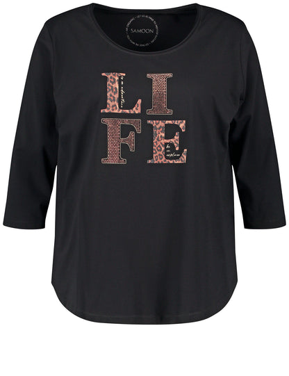 3/4-Sleeve Top With A Front Print_371222-26324_1102_02