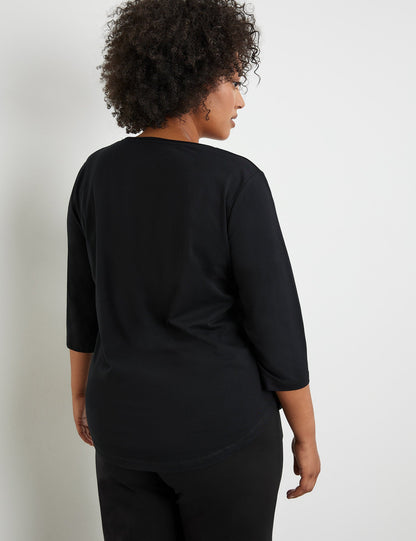 3/4-Sleeve Top With A Front Print_371222-26324_1102_06