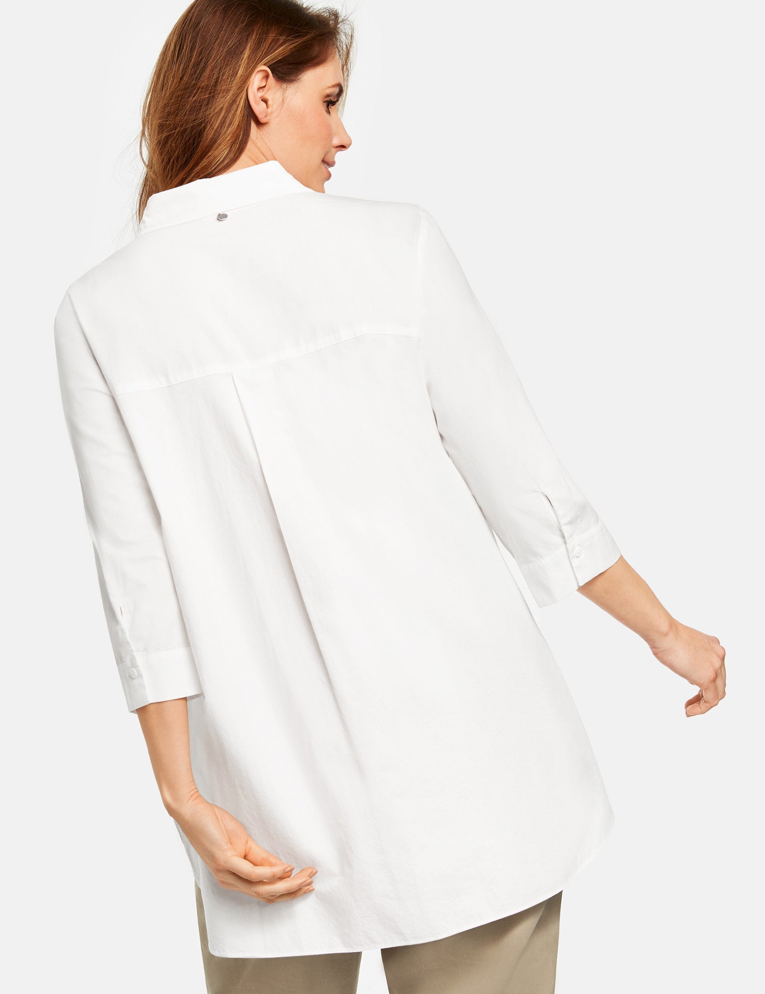 White Blouse 3/4-Sleeve