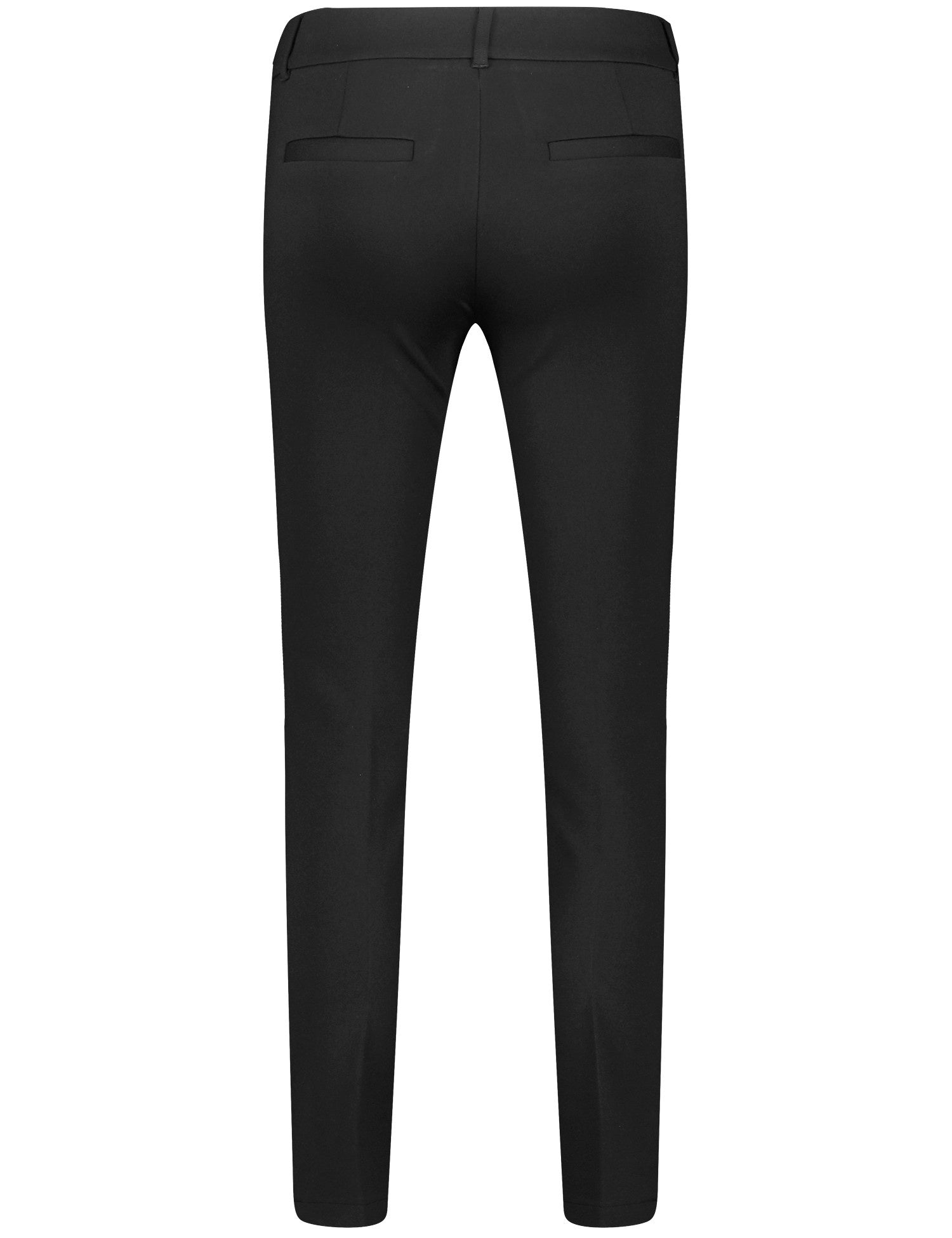 Black Skinny Low Stretch Trousers