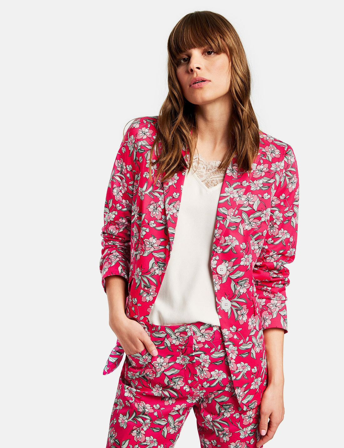 Pink Jacket Long-Sleeve