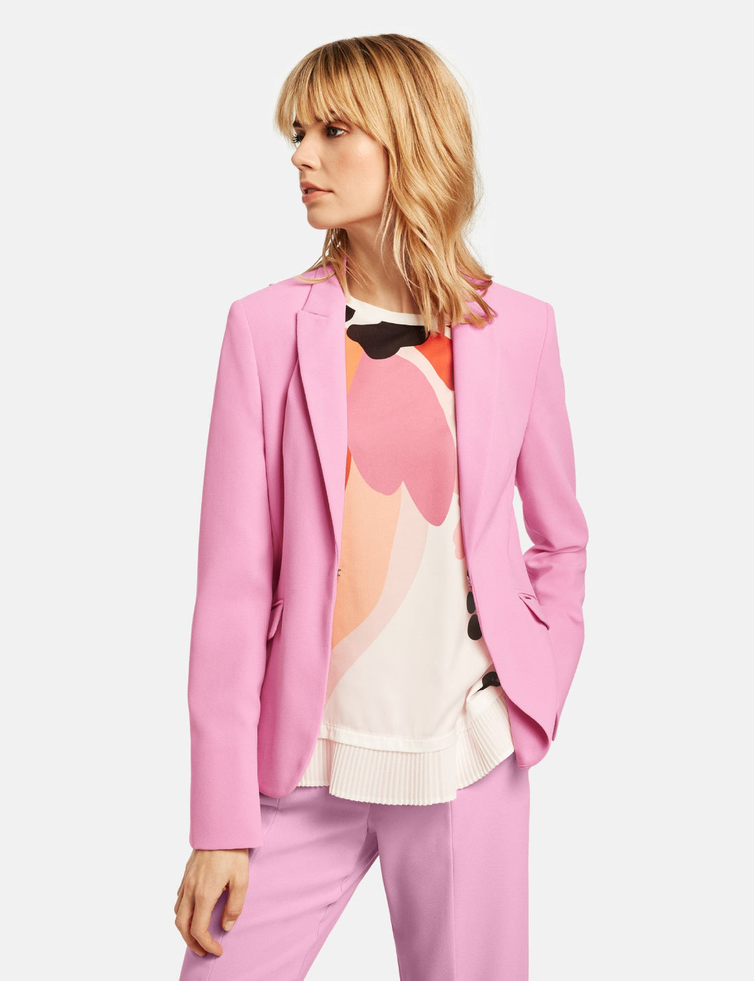 Pink Jacket Long-Sleeve