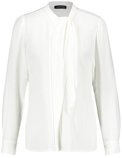 White Blouse Long-Sleeve