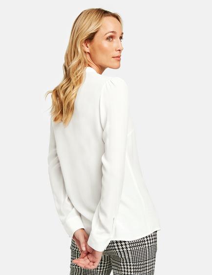 White Blouse Long-Sleeve