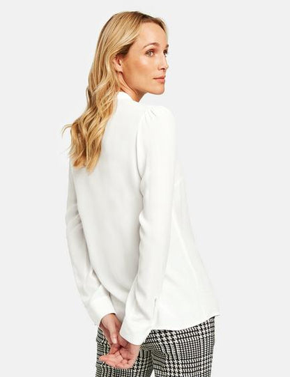 White Blouse Long-Sleeve