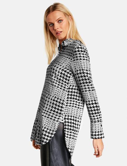 Black Blouse Long-Sleeve