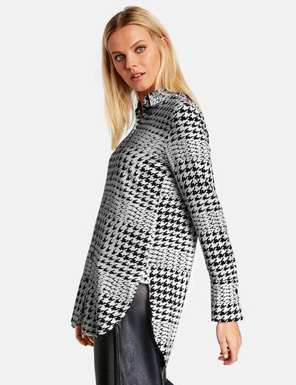 Black Blouse Long-Sleeve