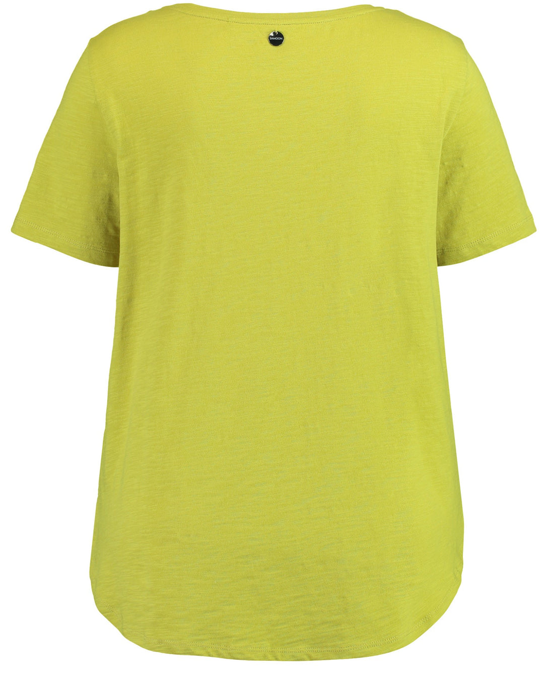 Yellow T-Shirt Short-Sleeve Roundneck