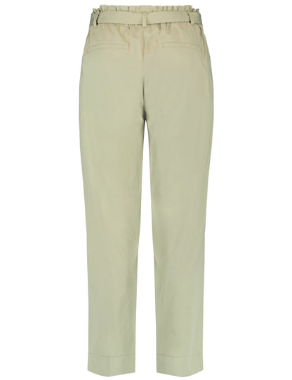 7/8-Length Trousers With A Tie-Around Belt