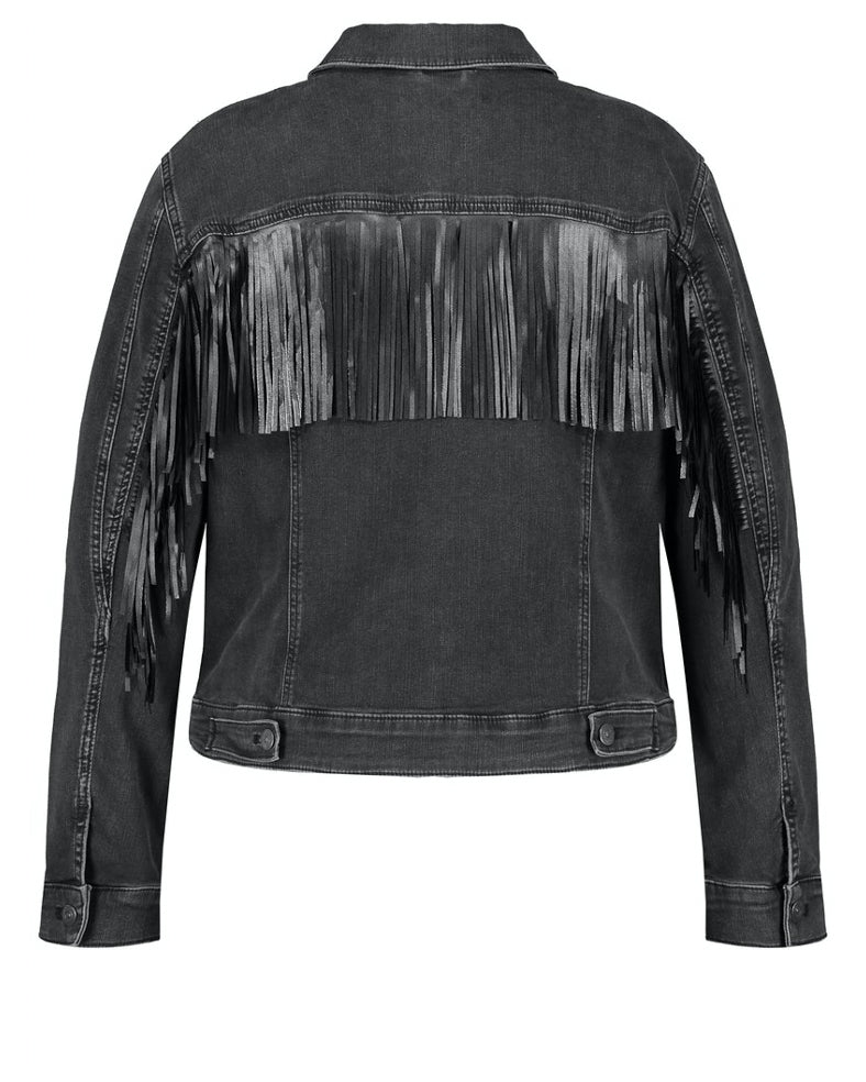 Black Jacket Jeans Woven