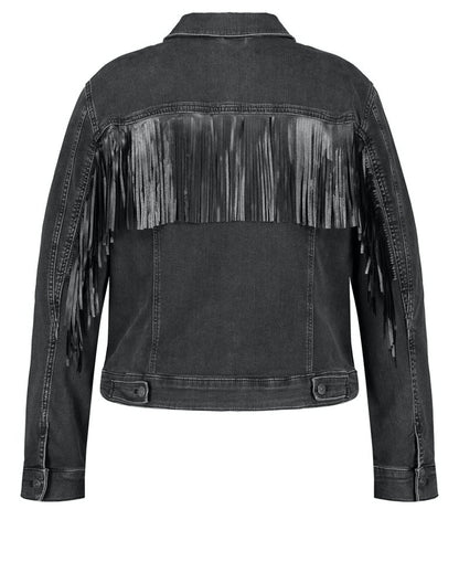 Black Jacket Jeans Woven