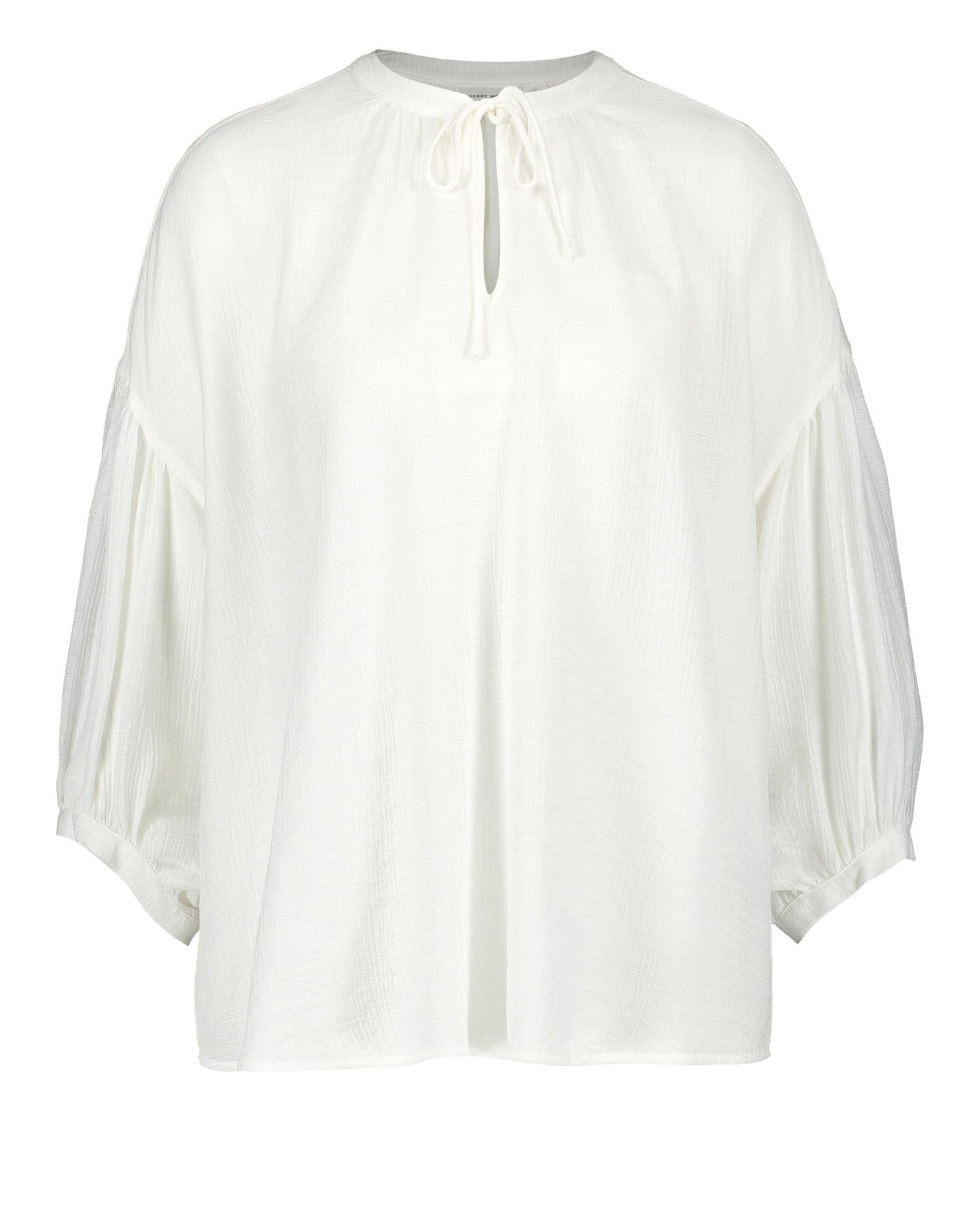 White Blouse 3/4 Sleeve