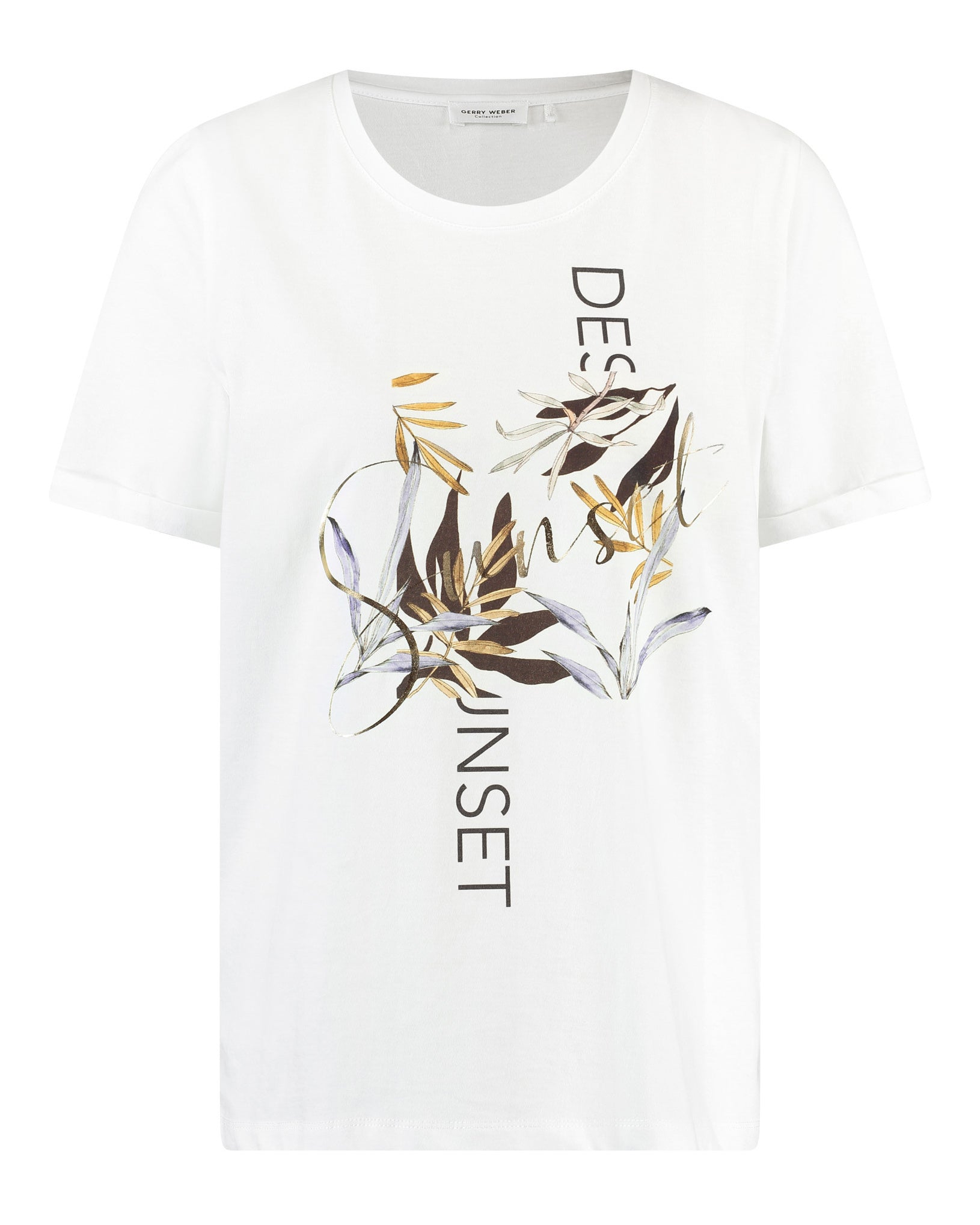 White T-Shirt 1/2 Sleeve