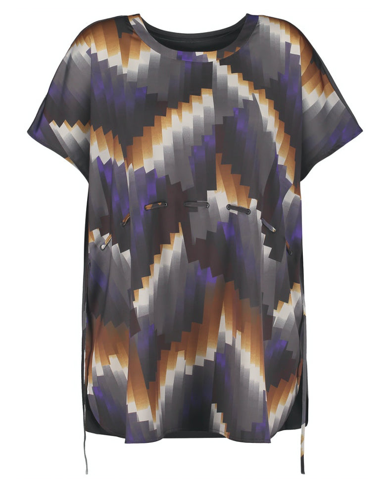 Multi-Color T-Shirt 1/2 Sleeve