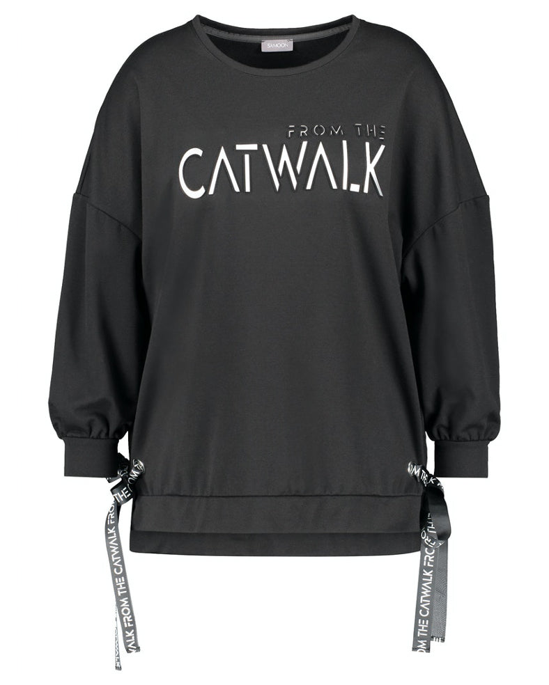 Black SweaT-Shirt Short-Sleeve