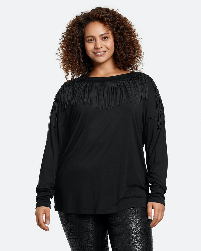 Black T-Shirt Long-Sleeve