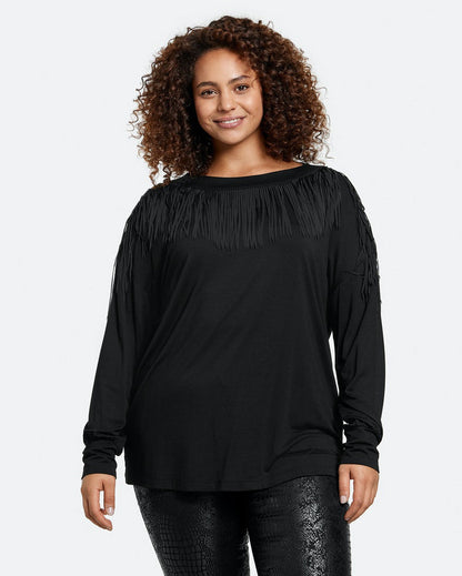 Black T-Shirt Long-Sleeve