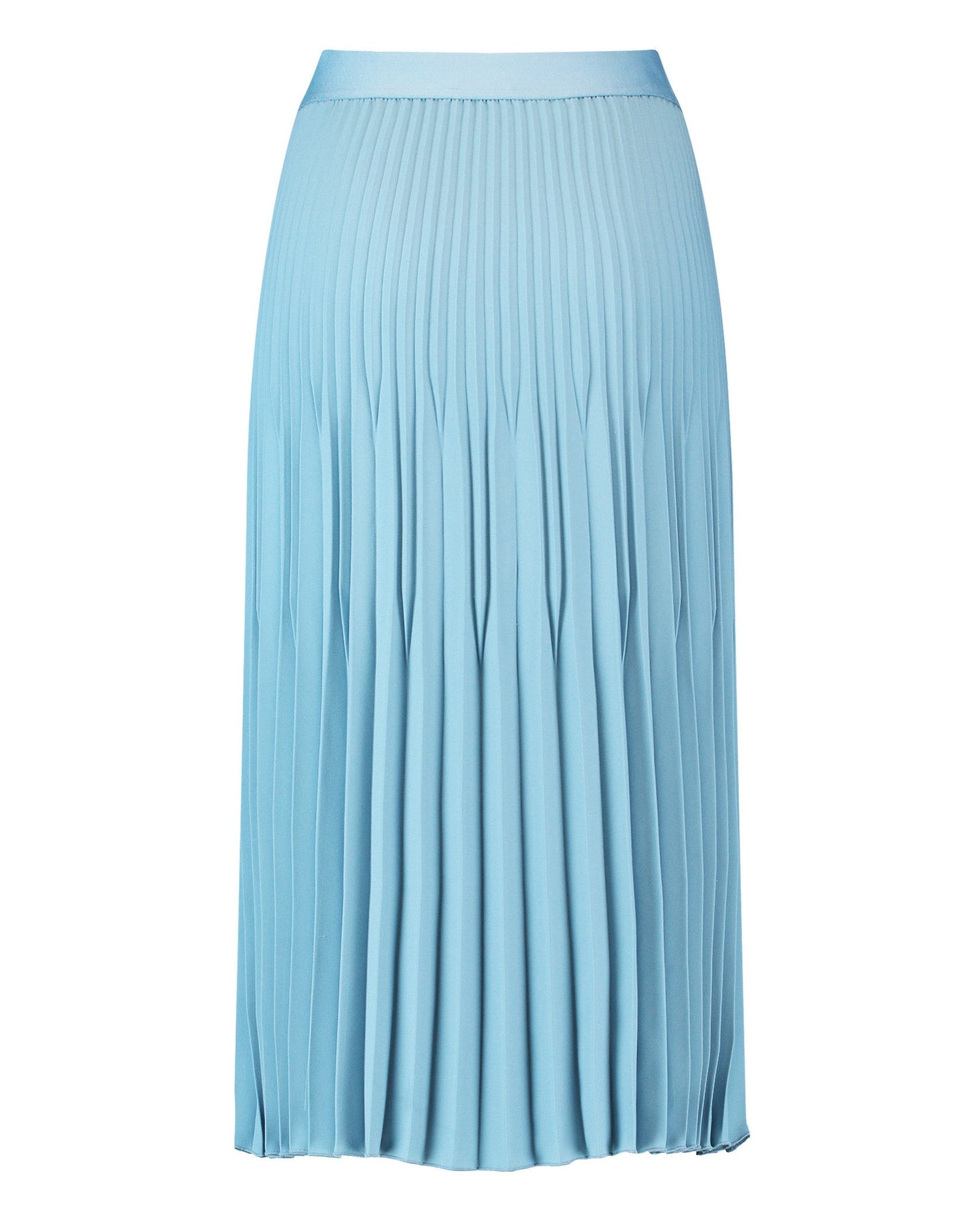 Light Blue Pleated Skirt