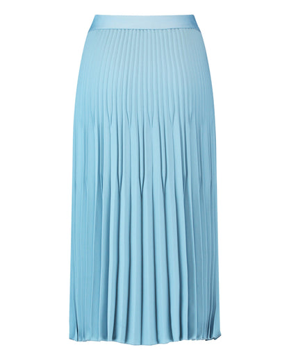 Light Blue Pleated Skirt