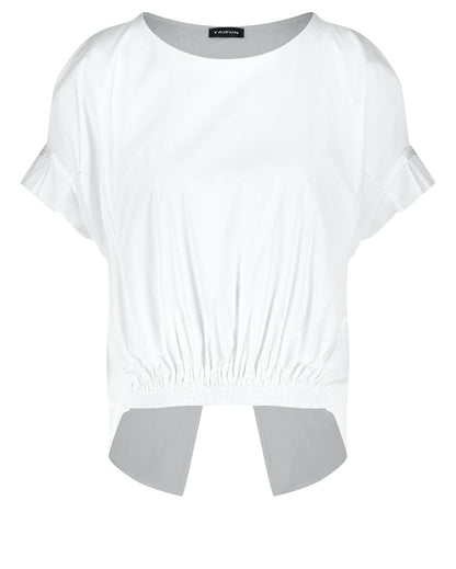 White Blouse 1/2 Sleeve