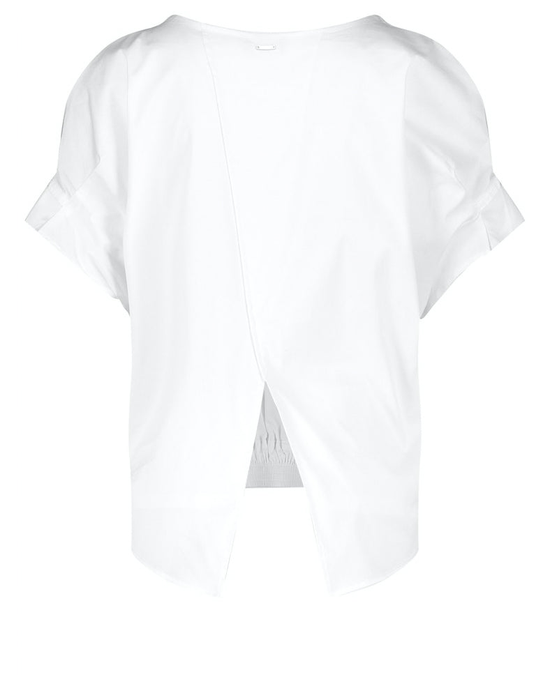 White Blouse 1/2 Sleeve