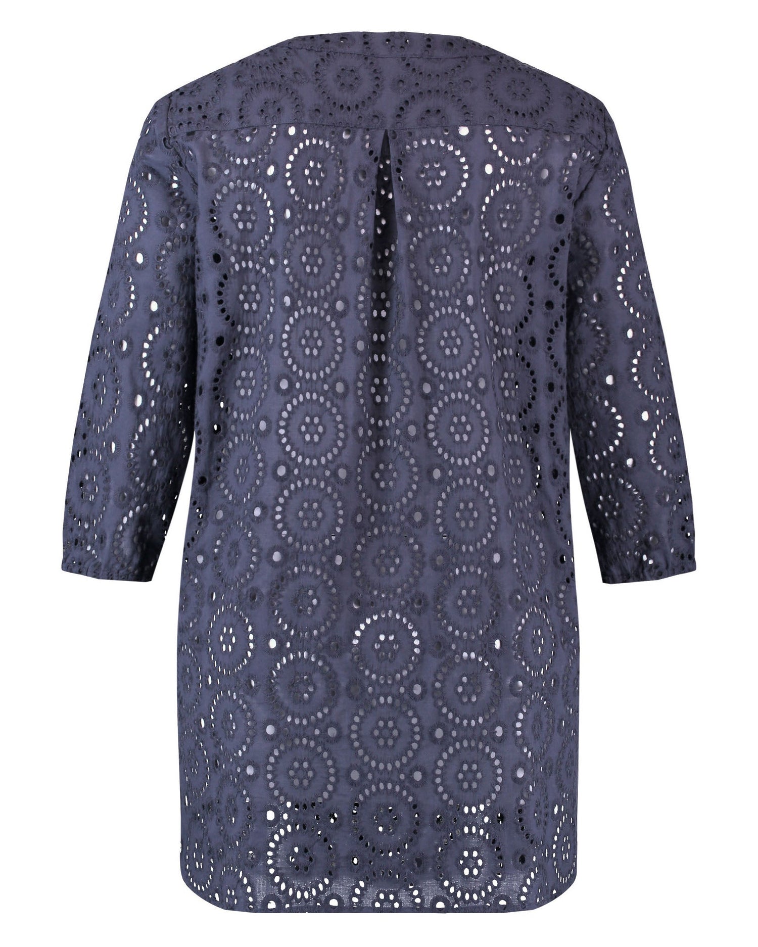 Dark Blue Blouse 3/4 Sleeve