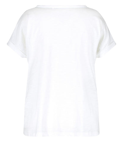 White T-Shirt 1/2 Sleeve