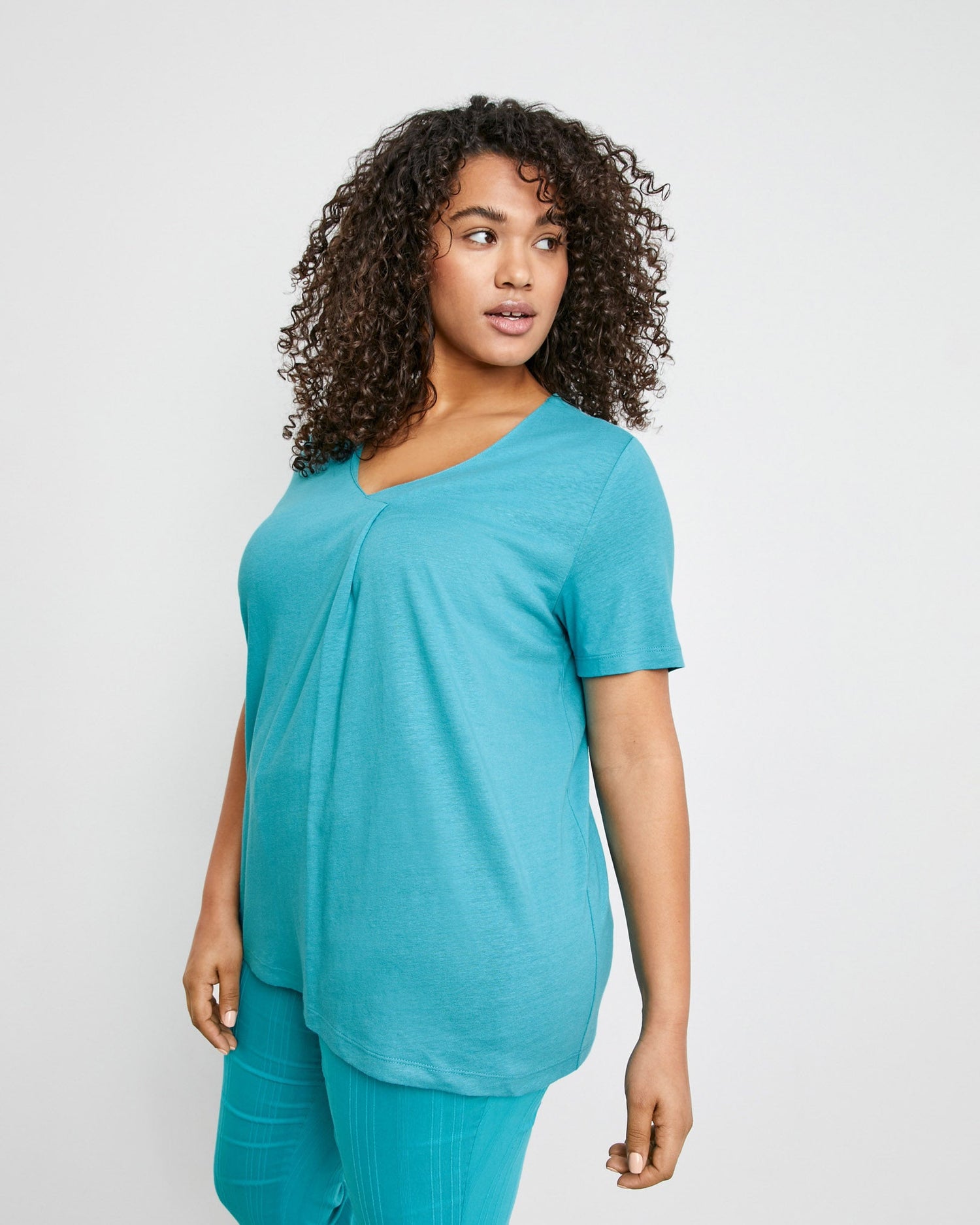 Light Blue T-Shirt 1/2 Sleeve