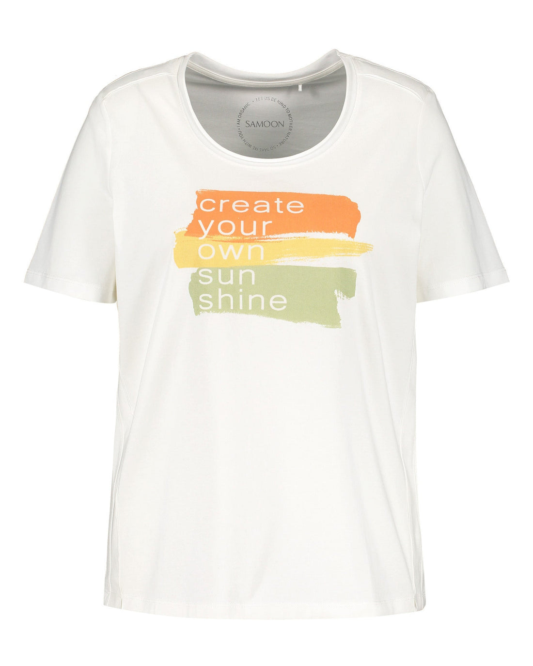 White T-Shirt 1/2 Sleeve