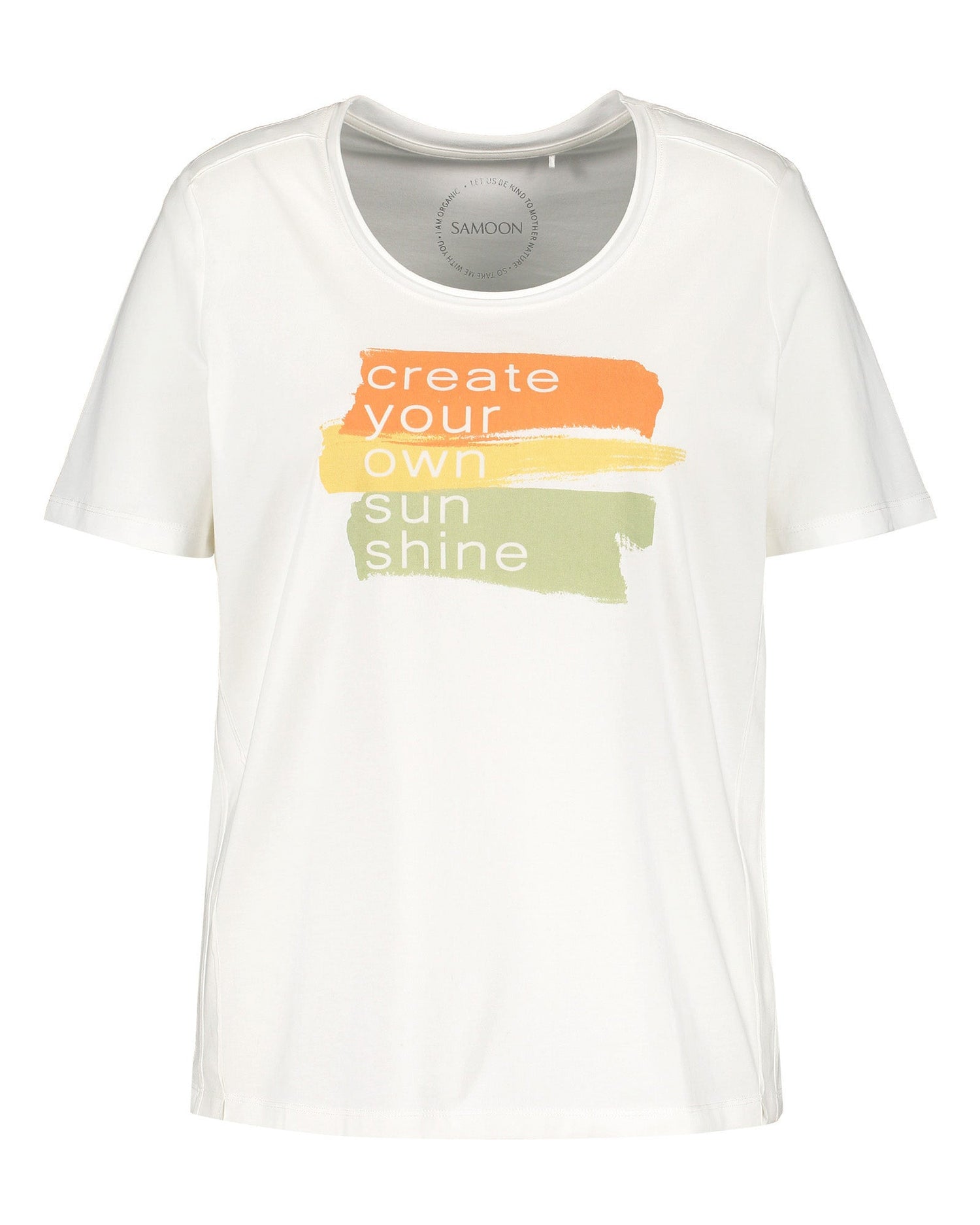 White T-Shirt 1/2 Sleeve