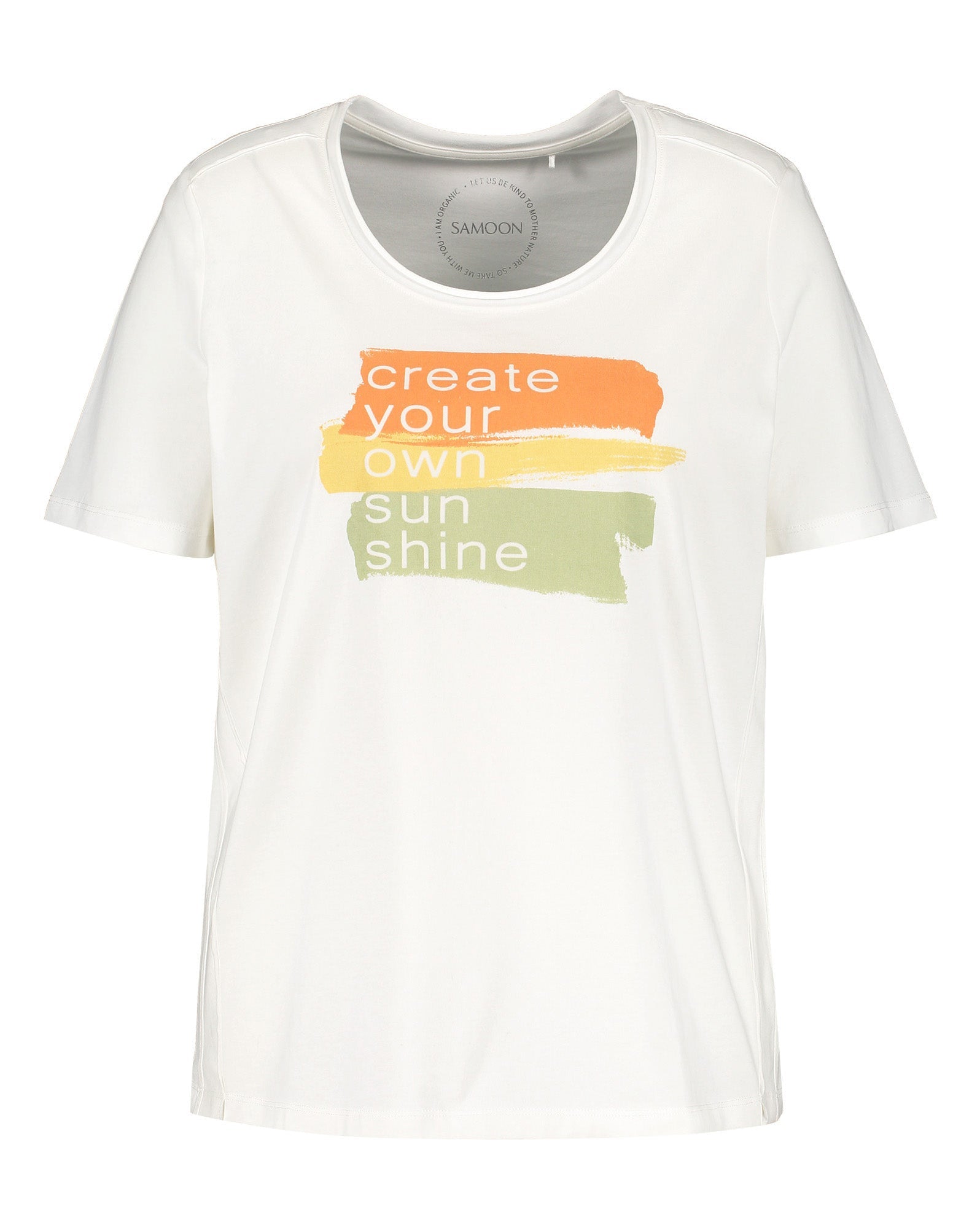 White T-Shirt 1/2 Sleeve