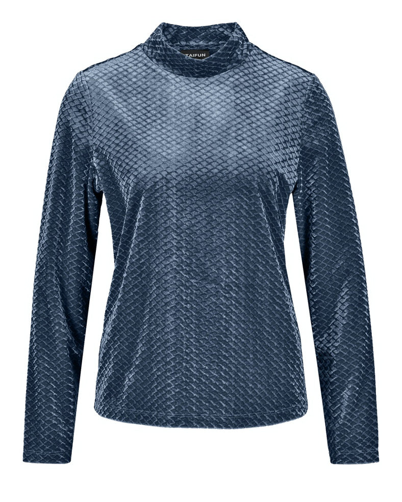 Dark Blue T-Shirt Long-Sleeve