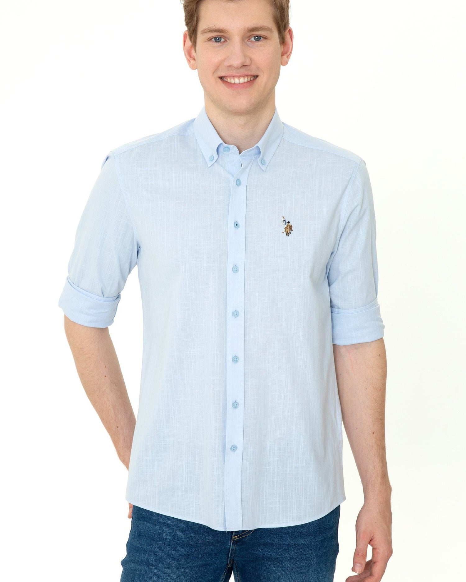 Light Blue Shirt Long Sleeve