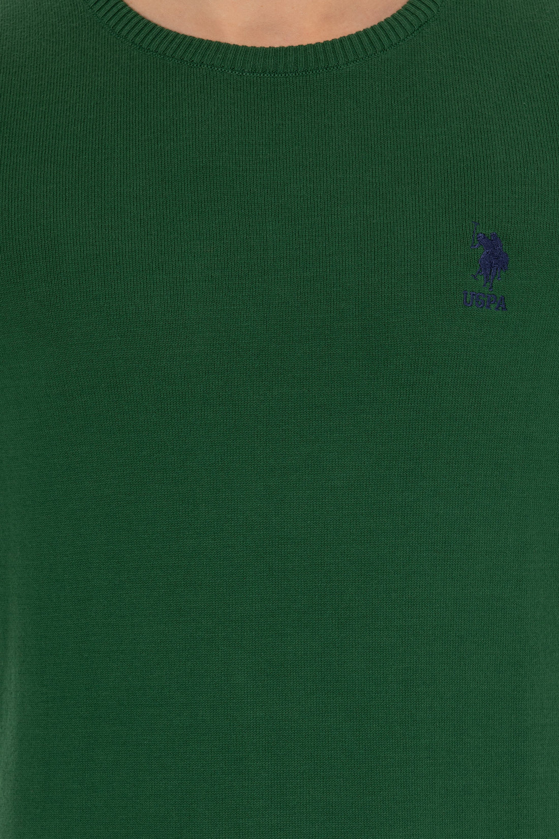 Green Knitting Jumper