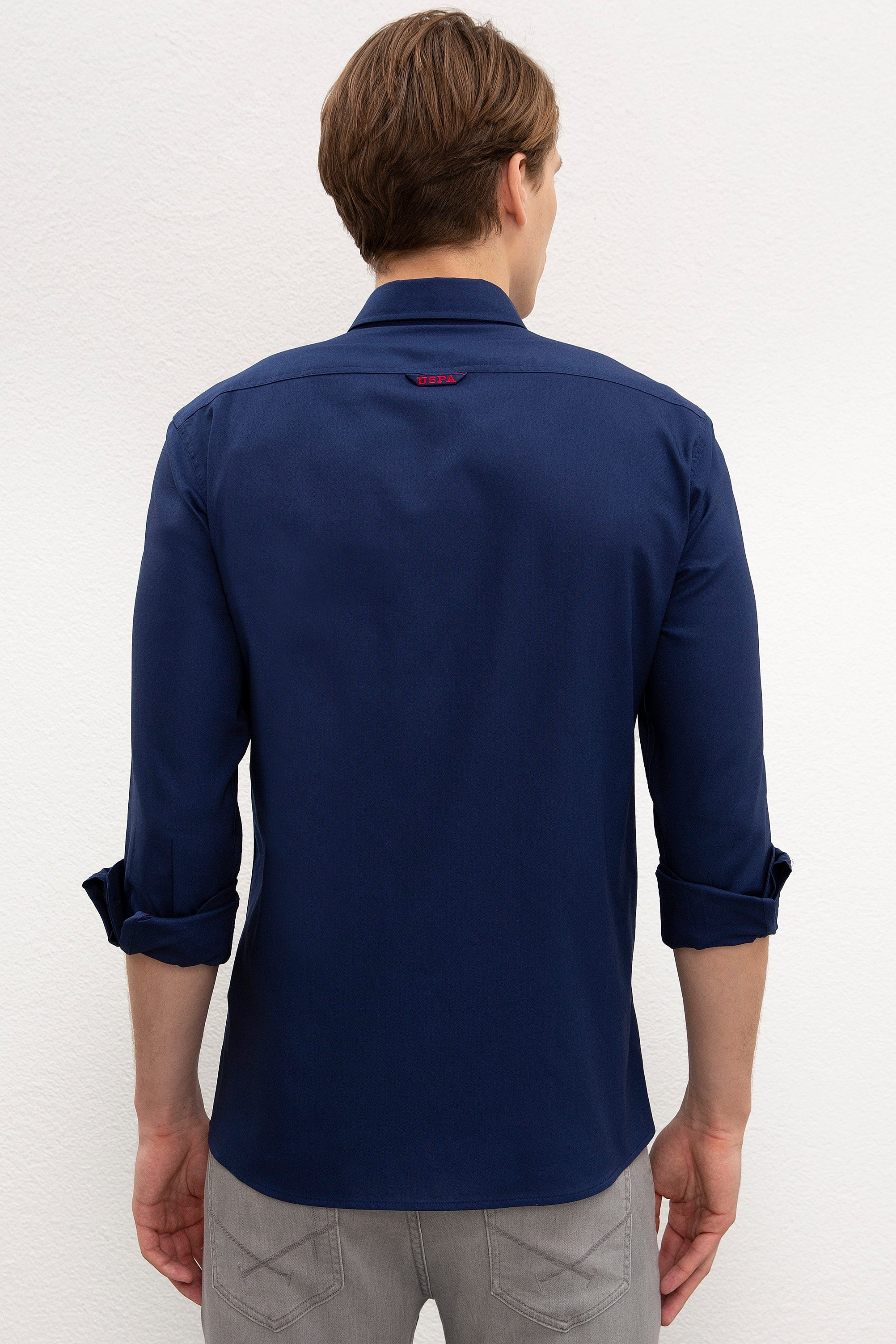 Dark Blue Shirt Long Sleeve