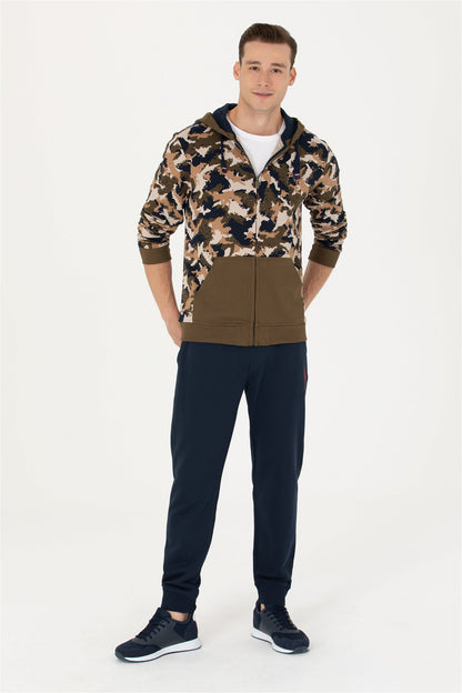 Navy Blue Sweatpants With Logo_G081SZ0OP0 1639139_VR033_01