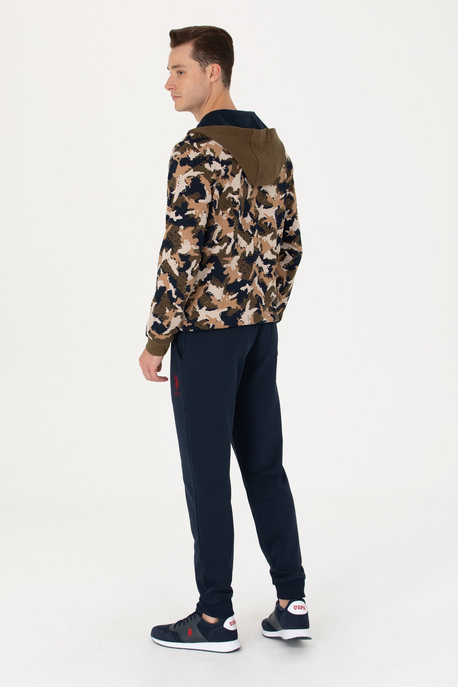 Navy Blue Sweatpants With Logo_G081SZ0OP0 1639139_VR033_04